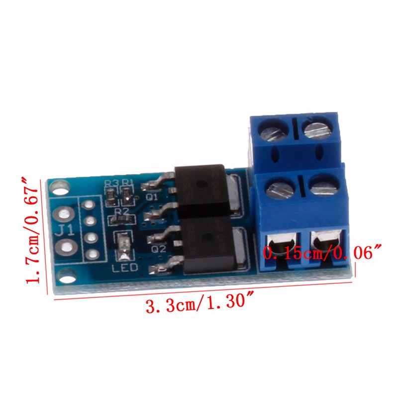 Power PWM MOSFET MODULE with Opto-coupler Isolated LR7843 AOD4184 FR120N H4P2 