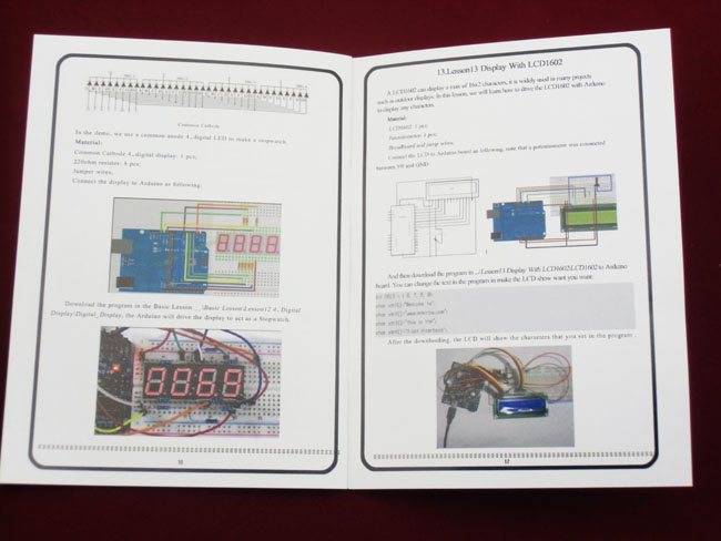 Beginner - Basic Kit for Arduino with Guide Book