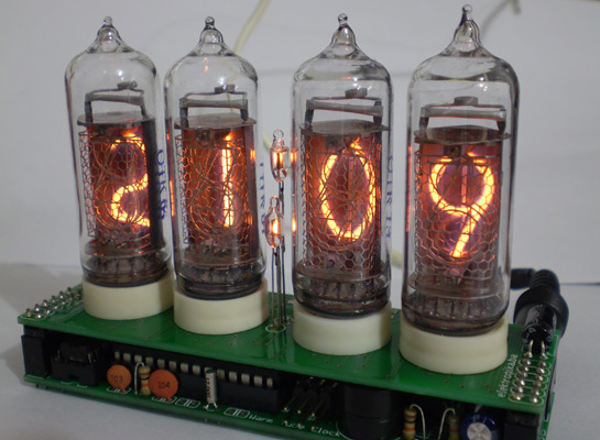 Warm Tube Clock v2 PCB Board
