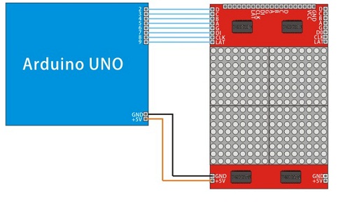 16x16 LED Display Module