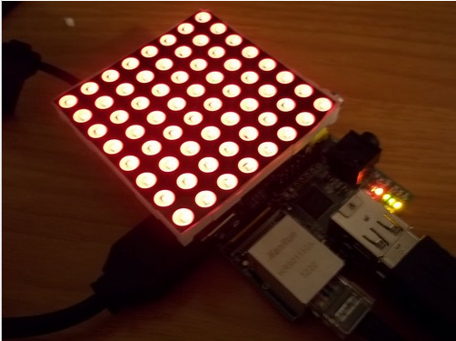 Pi MATRIX ! 8X8 LED Matrix with IO for the Raspberry Pi  GPIO