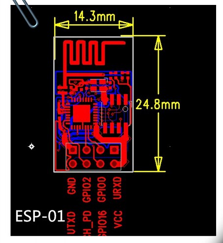 Serial WIFI Transceiver Module ESP8266
