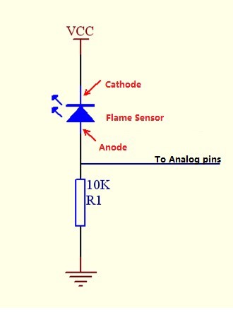 Flame Sensor (5pcs pack)