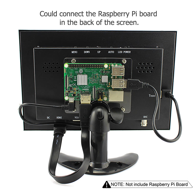 Elecrow 10 1 Inch Ips Tft Lcd 1280x800 Portable Monitor With Touch