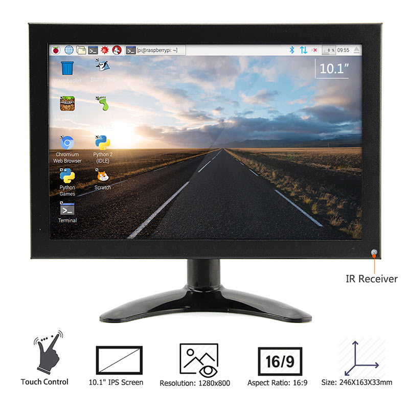 feature of 10.1 inch IPS monitor