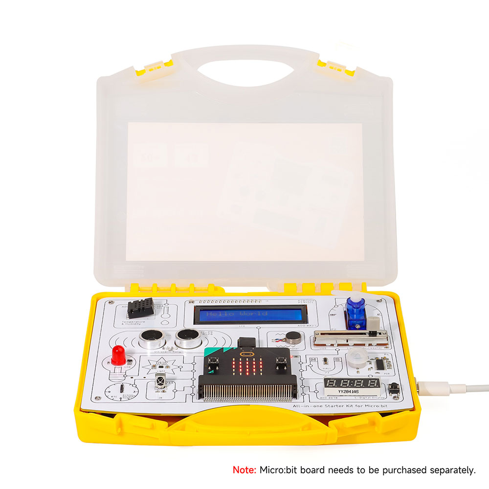 All-in-one Starter Kit for Micro:bit with Common Board design: 13 ...