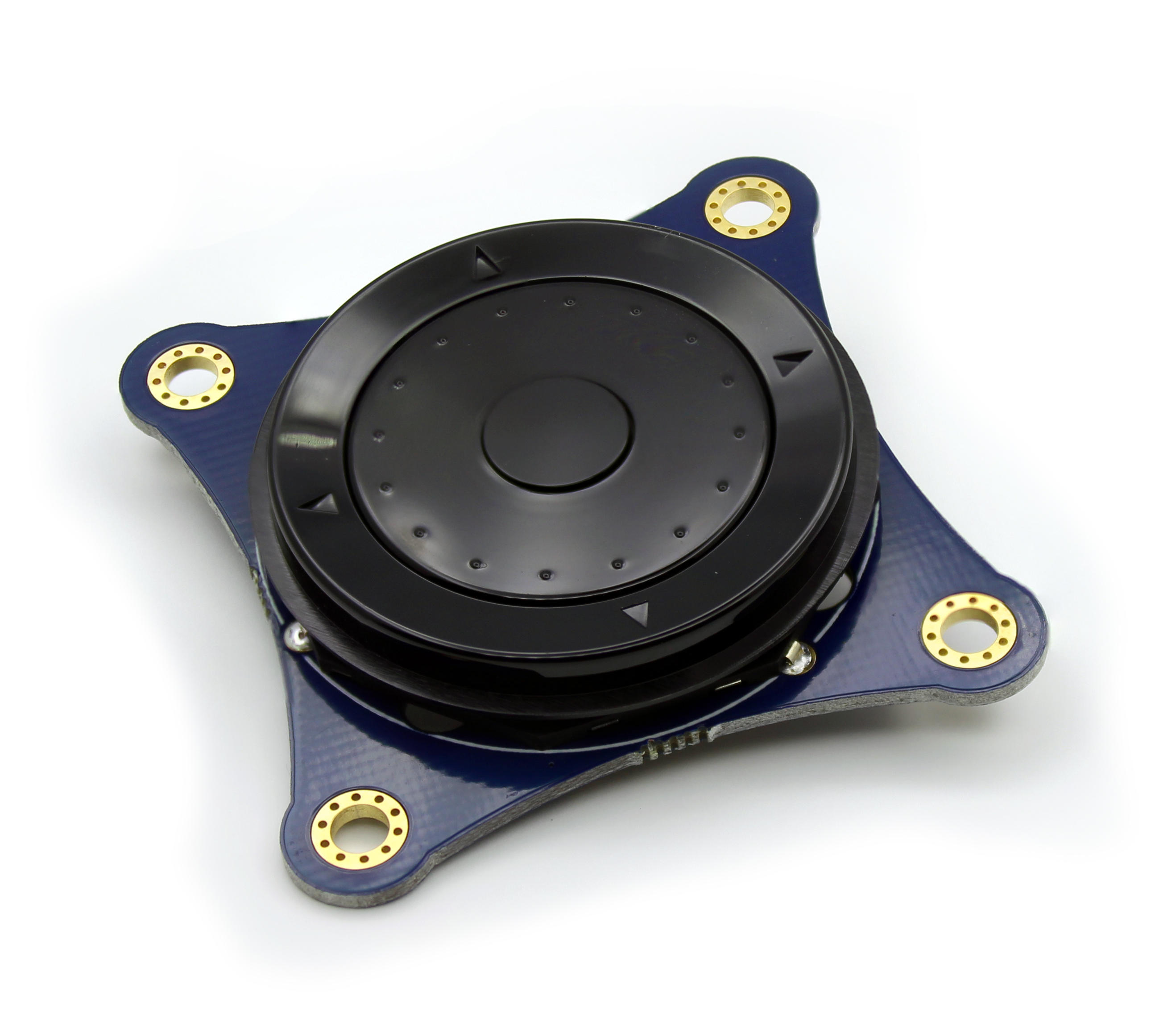 Aluminum Black Knob With Ring