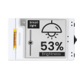 CrowPanel ESP32 1.54” E-paper HMI Display with 152*152 Resolution, Black/White Color Driven By SPI Interface
