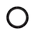 Paul's Watch Bezel (Black, White Ticks) REV01