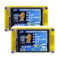 2.4inch ESP32 Miner LCD Display(2pcs) Cryptocurrency Solo Miner with 1000KH/s Hashrate and Built-in WiFi and BLE