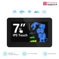 Pi Terminal-7” 1024*600 IPS HMI CM4 Panel All-In-One Module Raspberry Pi CM4 Industrial Computer With Rich Interfaces, 4G/LoRa/GPS/WiFi/BLE