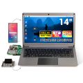 CrowView Note 14inch-All-in-One Portable Monitor, Phone-to-Laptop Device With Full-Featured Type-C, SBCs/Mini PC/PC/Game Console Compatibility
