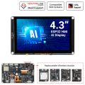 CrowPanel Advance 4.3“ HMI|ESP32-S3 AI-Powered IPS Touch Screen (800x480) Support LVGL/Meshtastic