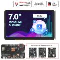 CrowPanel Advance 7“ HMI| ESP32-S3 AI-Powered IPS Touch Screen (800x480) Support LVGL/Meshtastic