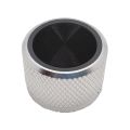 Aluminum Silver Knob With Ring