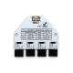Isolated 4 Port USB to TTL UART FTDI PIN Header