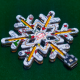 (Christmas)Touch Stepless Dimming Snowflake Lamp