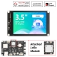 Crowpanel Advance 3.5 inch HMI display support Meshtastic
