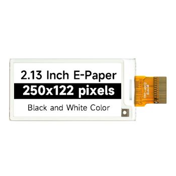 2.13inch 122*250 E-paper Display Black/White E-Ink Display with SPI Communication