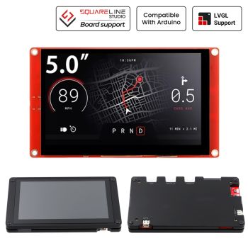 CrowPanel 5inch-HMI ESP32 Display 800x480 RGB TFT LCD Touch Screen Compatible with Arduino/LVGL/ PlatformIO/Micropython
