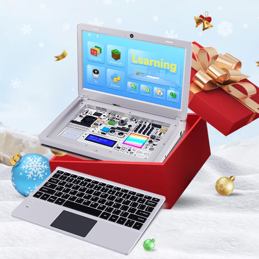 CrowPi2 - All in One Raspberry Pi Laptop & STEM Learning Platform 