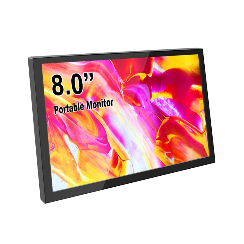 SH080 8 Inch Portable LCD Display 1280x800 Resolution Monitor 