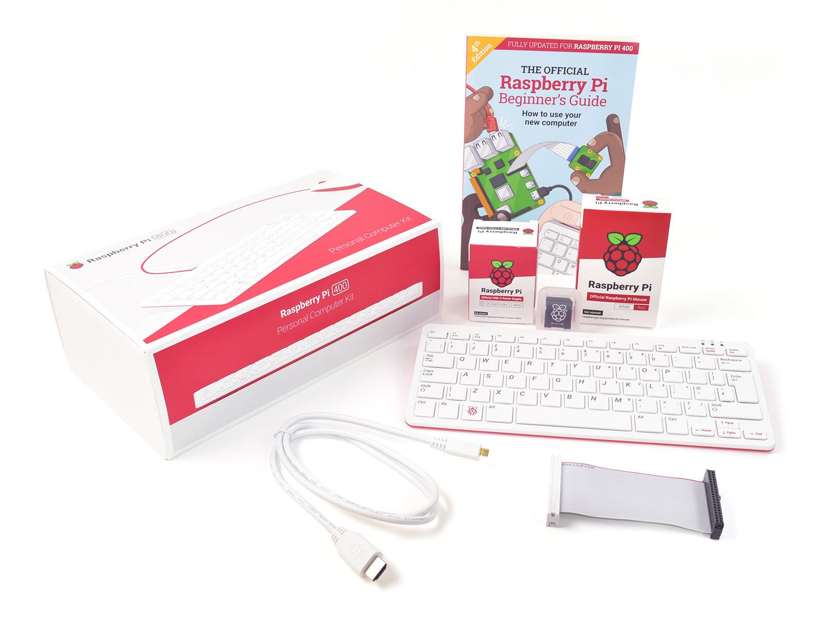 Raspberry Pi 400 Personal Computer Kit for CrowVi 13.3 inch