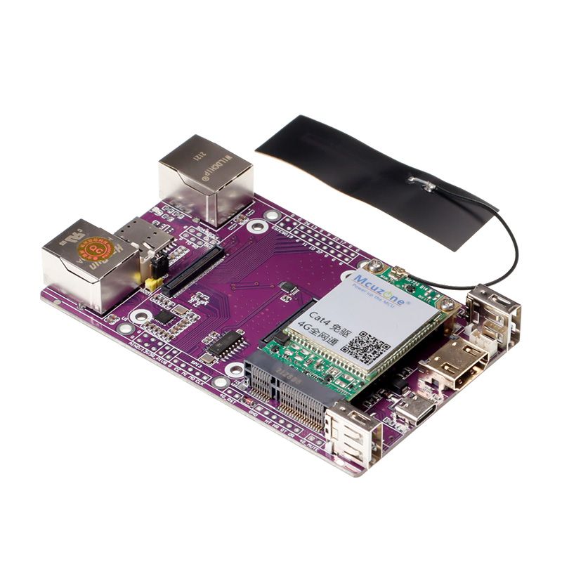 Raspberry Pi computer 4G IO Board CM4 dual network