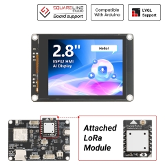 CrowPanel Advance 2.8”HMI AI Display for Meshtastic