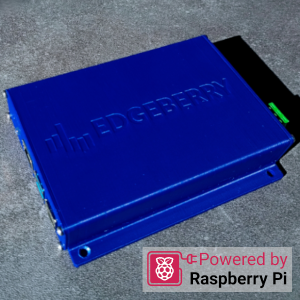 Edgeberry with enclosure assembled