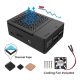 Raspberry Pi 3B+ Case with Cooling Fan + Heatsinks