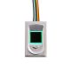Rectangle capacitive Fingerprint scanner