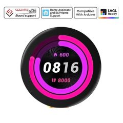 1.28 inch round ESP32 HMI display