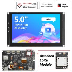 Crowpanel Advance 5.0 inch display support meshtastic