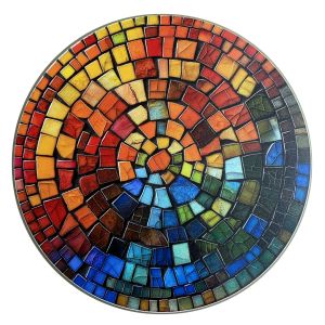 PCB Cup Coaster with Tiles