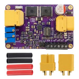 Protect+ Solid-State Power Management Kit, 7-60V DC, 28A, with OV/UV Lockout, Over-Current Protection, and Ideal Diode