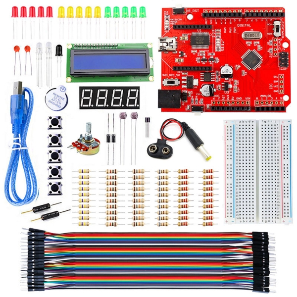 Beginner - Basic Kit for Arduino (With Crowduino) ACK02125K Arduino ...