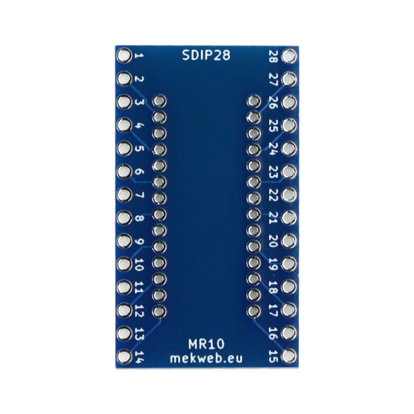 DIP28S to DIP28 adapter board
