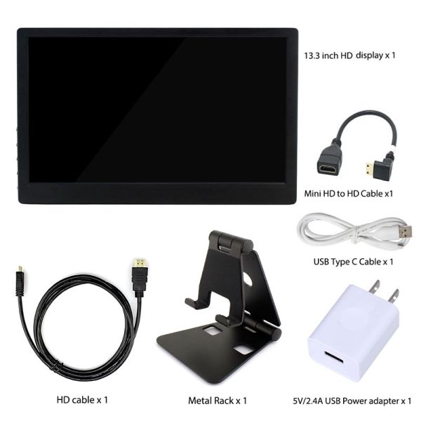 SF133M 13.3inch 1920 x 1080 Portable Display for Raspberry Pi/ PS4