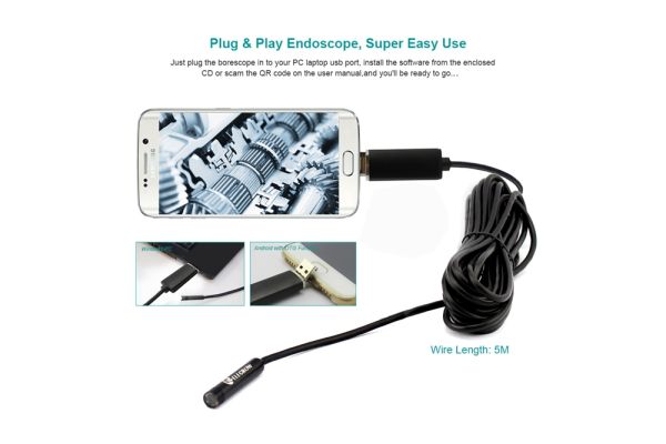 OTG External Camera 1080P OTG Mini Cam For System BUU