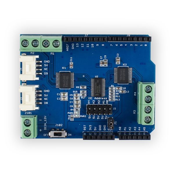 4 Channel I2C Motor Shield-V1.1