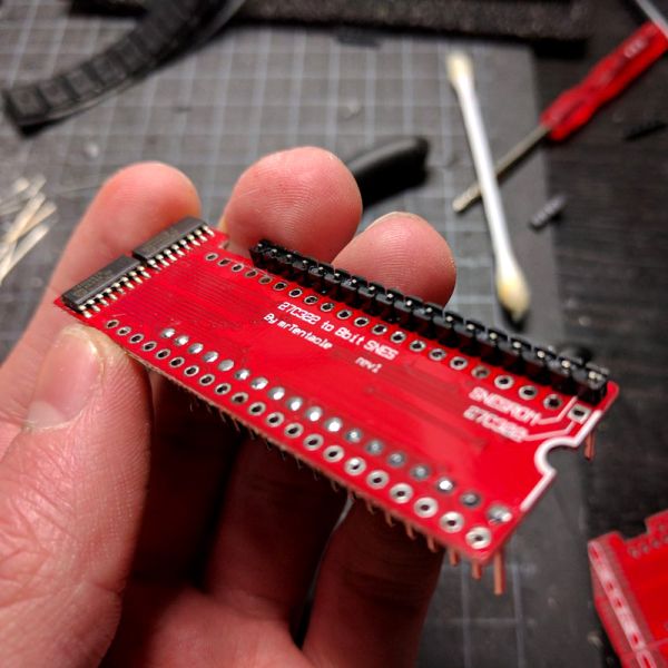 8pcs 27C322 to SNES Rom adapter