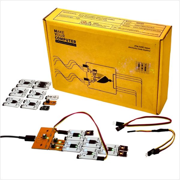 Make Your Computer Level 0 | A Modular Digital Electronics Kit