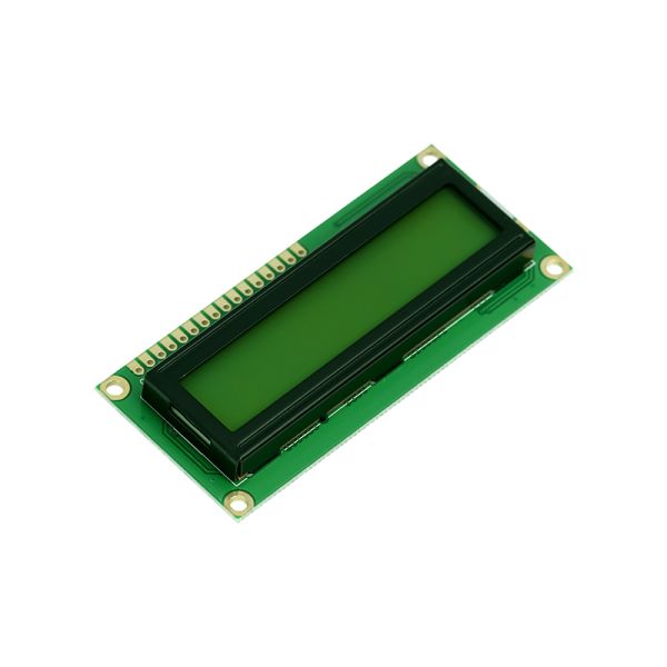 1602 16x2 Character LCD Display Module - Yellow/ Blue Backlight