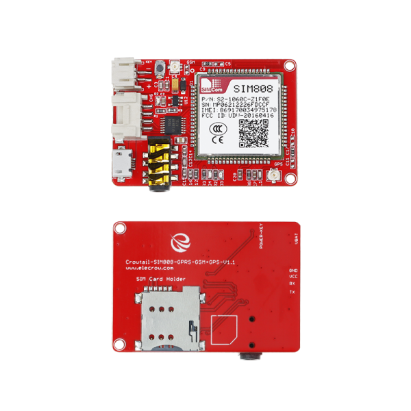 Crowtail-SIM808-GPRS-GSM+GPS-V1.1