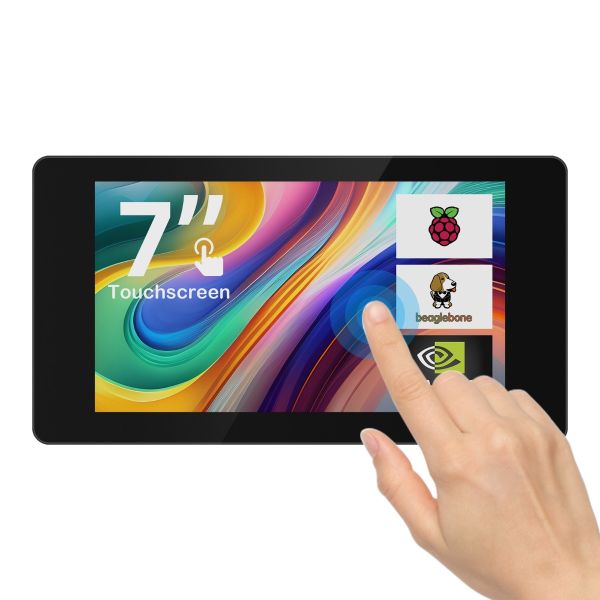 CrowVision 7inch HD 1024×600 IPS Capacitive Touch Screen for