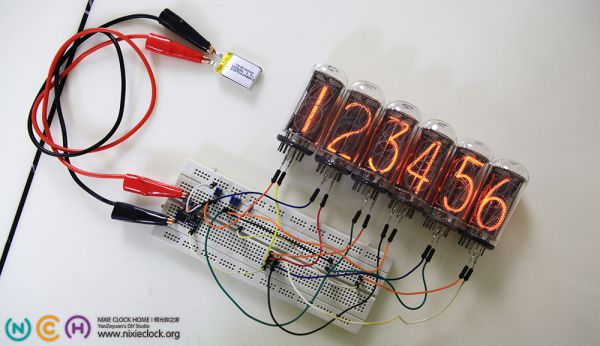 NCH8200HV Nixie DC-DC High Voltage Boost Power Converter.