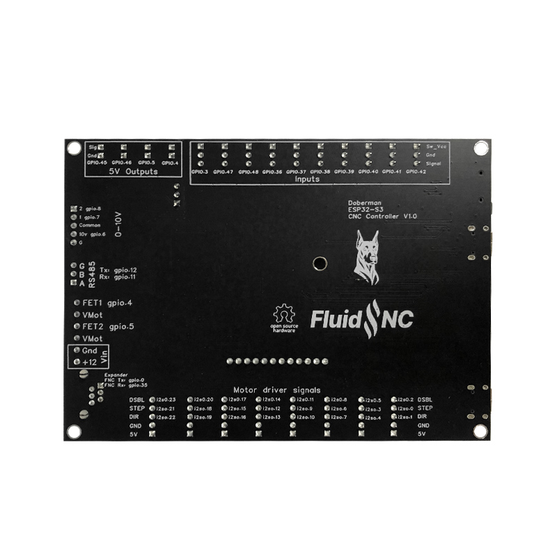 DCBページ Doberman ESP32-S3 8 Axis CNC controller