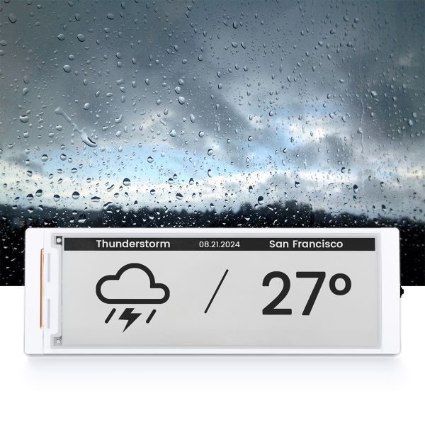 CrowPanel ESP32 5.79inch E-paper HMI Display with 272*792
