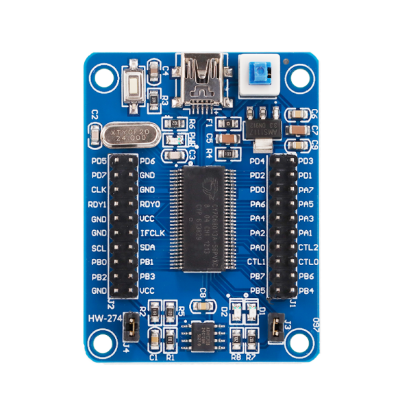 EZ-USB FX2LP CY7C68013A USB Development Board